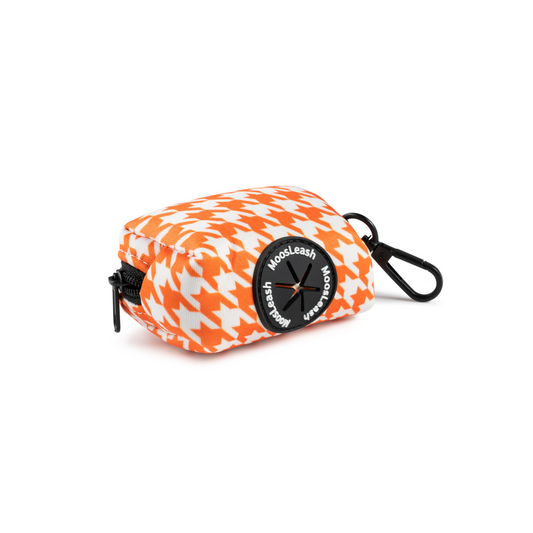 Poepzakjeshouder | Orange Pied-de-poule