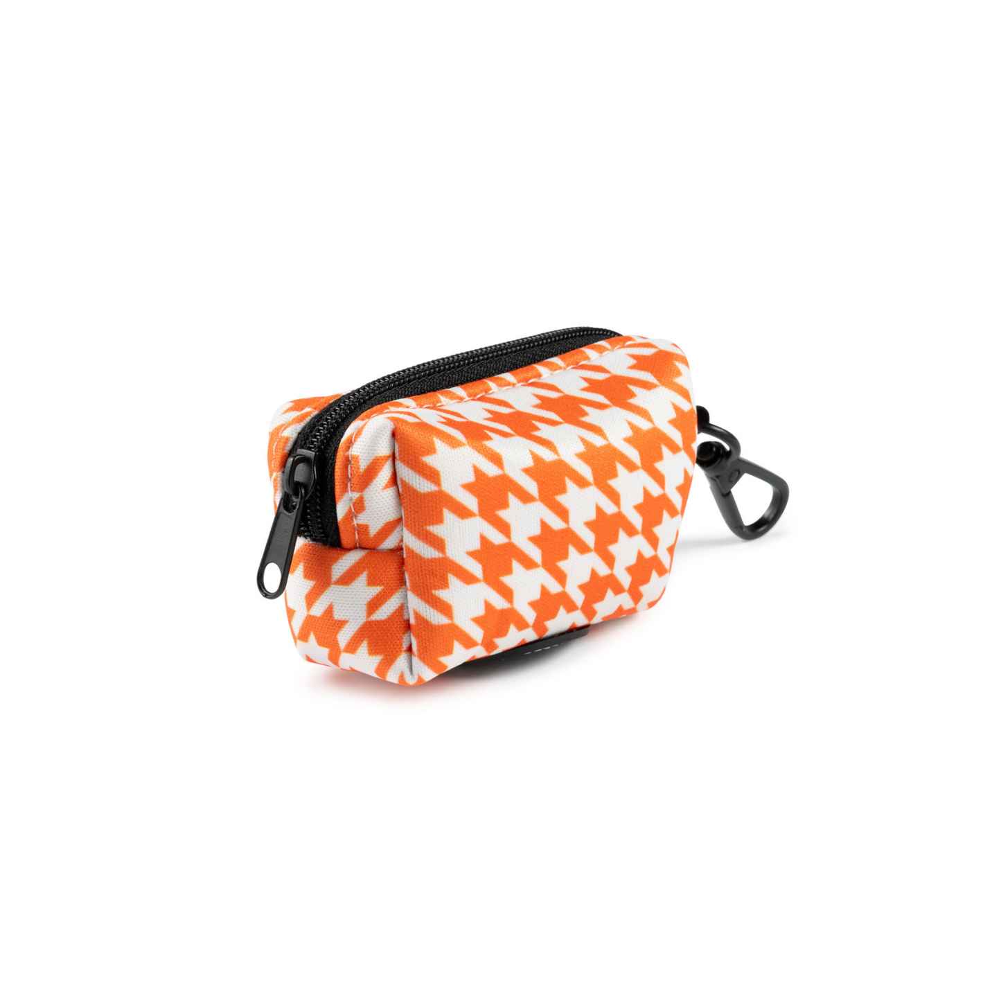 Poepzakjeshouder | Orange Pied-de-poule