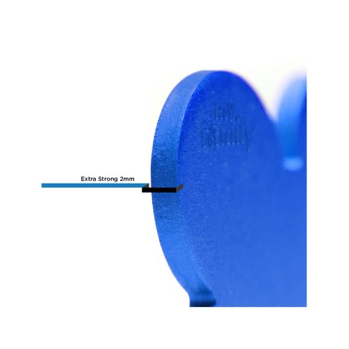 Hondenpenning | Basic XL Aluminum Blue Bone ID Tag