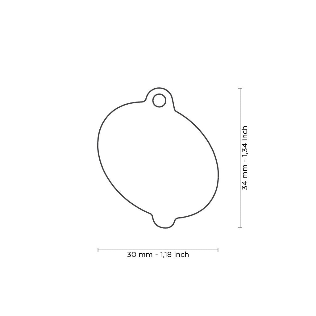 Hondenpenning | Food Donut ID Tag