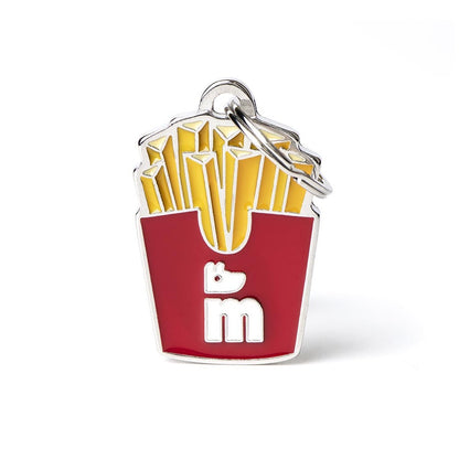 Hondenpenning | Food Fries ID Tag
