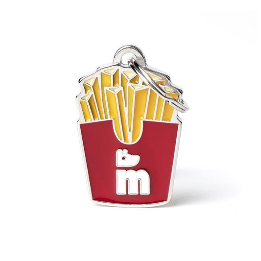 Hondenpenning | Food Fries ID Tag